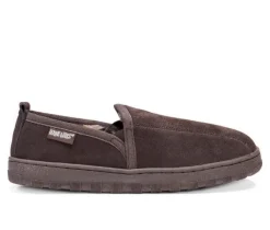 MUK LUKS Eric Printed Berber Suede Slippers