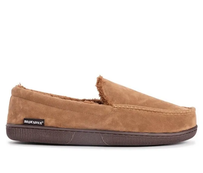 MUK LUKS Faux Suede Moccasin Slippers