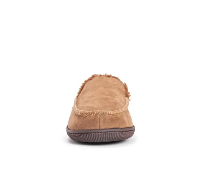 MUK LUKS Faux Suede Moccasin Slippers