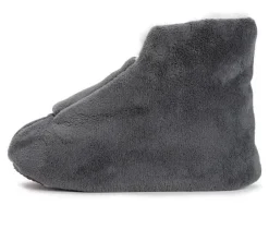 MUK LUKS Men's Adjustable Shearling Bootie Slippers
