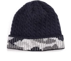 MUK LUKS Men's Camo Cuff Beanie