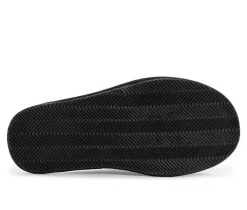 MUK LUKS Men's Dave Printed Berber Suede Slippers