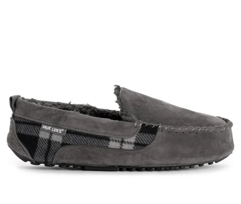 MUK LUKS Men's Emmett Moccasin Slippers