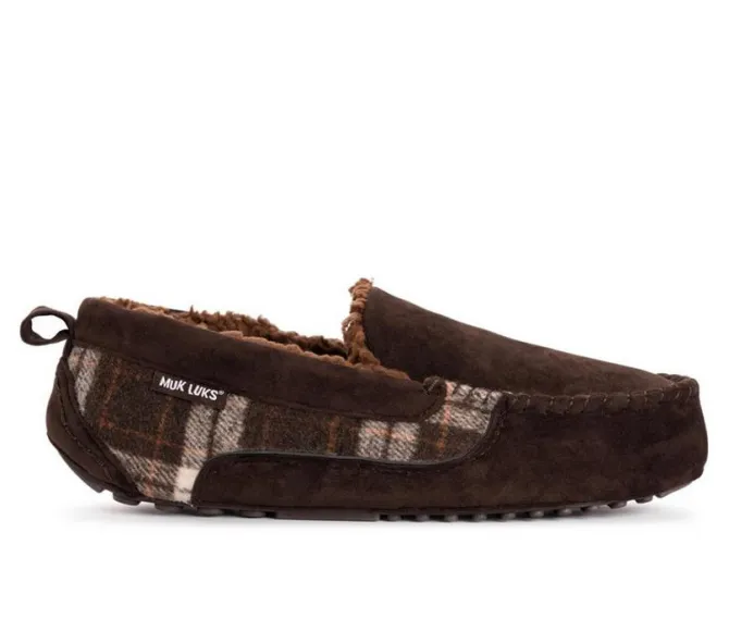 MUK LUKS Men's Emmett Moccasin Slippers