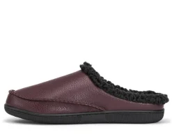 MUK LUKS Men's Faux Leather Clog Slippers