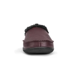 MUK LUKS Men's Faux Leather Clog Slippers