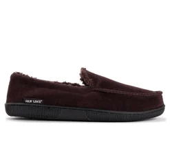 MUK LUKS Men's Fuax Suede Moccasin Slippers