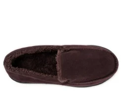 MUK LUKS Men's Fuax Suede Moccasin Slippers
