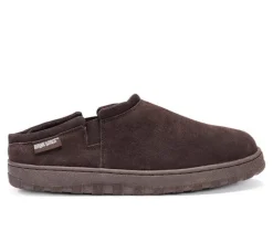 MUK LUKS Men's Matt Printed Berber Suede Clog Slippers
