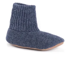 MUK LUKS Men's Morty Ragg Wool Slipper Sock