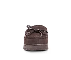 MUK LUKS Men's Paul Printed Berber Suede Moccasins