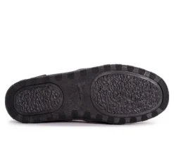 MUK LUKS Men's Paul Printed Berber Suede Moccasins