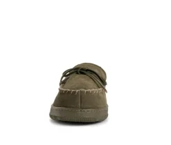 MUK LUKS Men's Paul Printed Berber Suede Moccasins