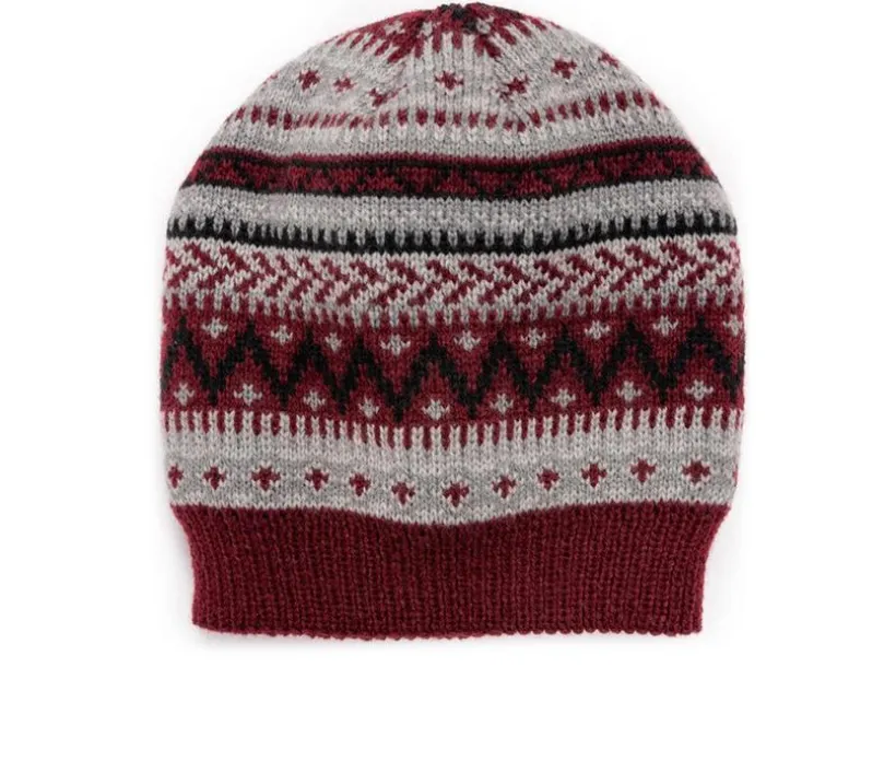 MUK LUKS Men's Print Heat Retainer Beanie