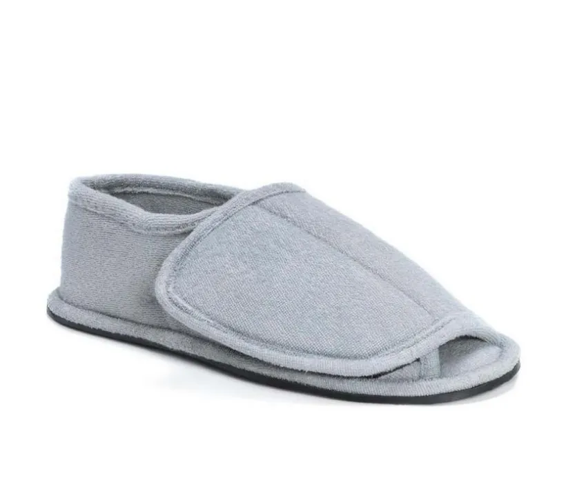 MUK LUKS Terry Open Toe Slipper