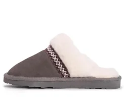 MUK LUKS Women's Dawn Suede Scuff Slippers