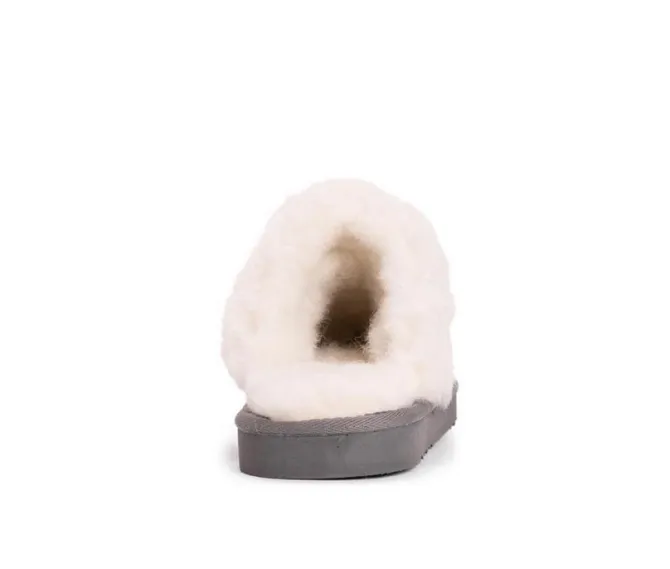 MUK LUKS Women's Dawn Suede Scuff Slippers