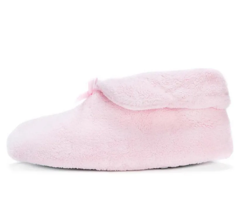 MUK LUKS Women's Terry Cuff Slipper Booties