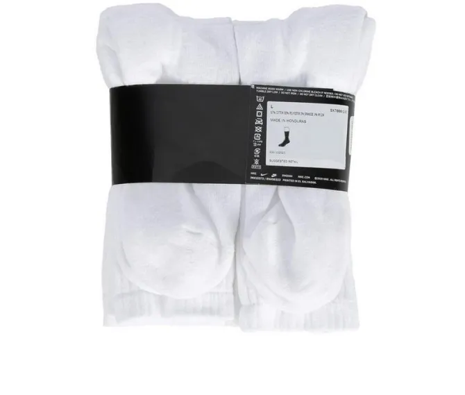 Nike 6 Pr Everyday Cushioned Crew Socks