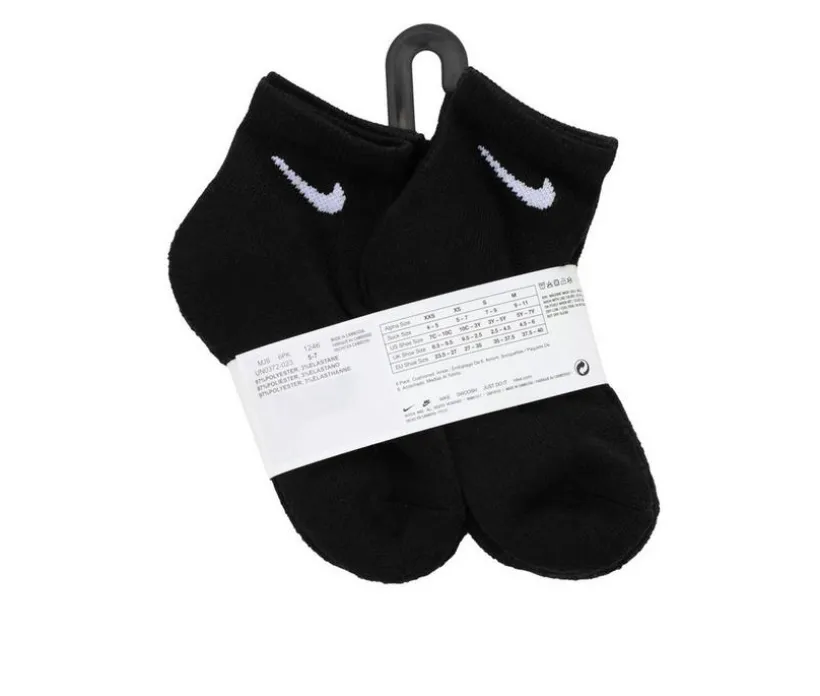 Nike 6P Youth Cushioned Quarter Socks