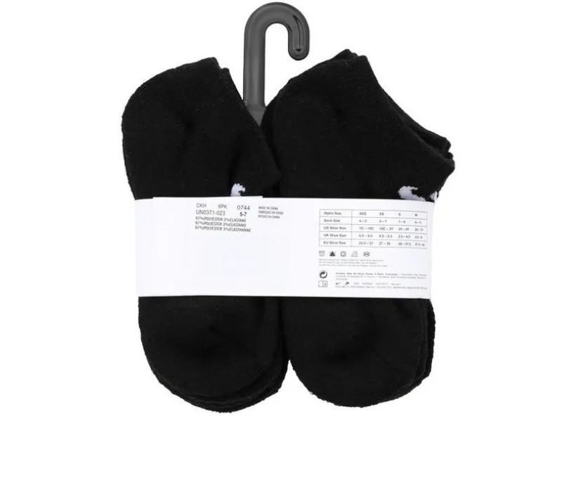Nike 6P Youth Cush No Show Socks