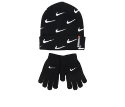 Nike Swoosh Repeat Beanie Set