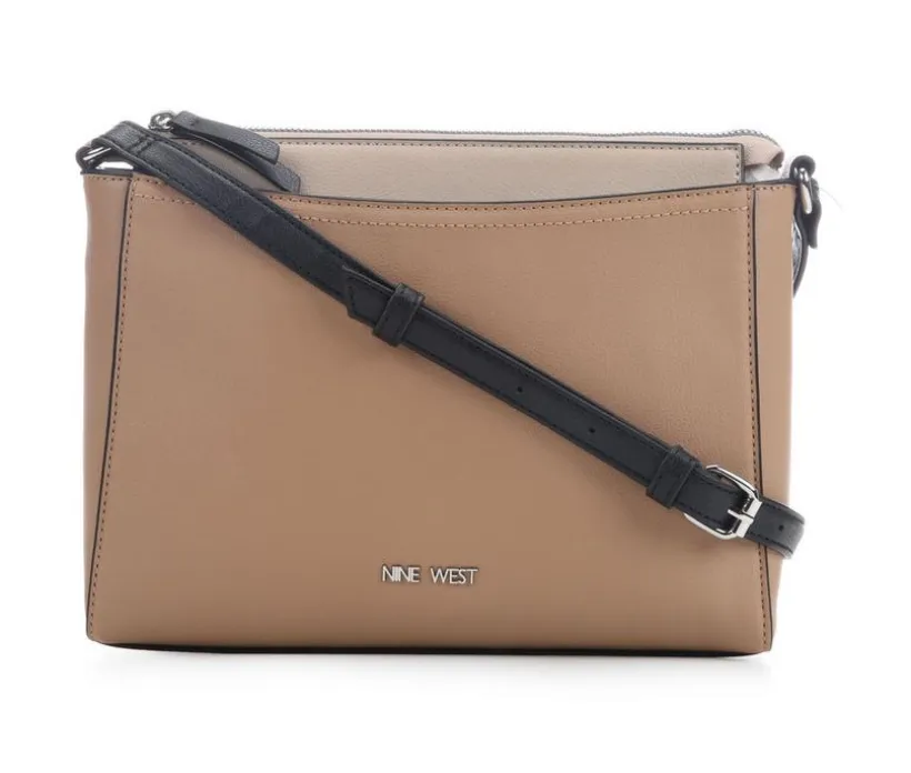 Nine West Bowie Top Zip Crossbody Handbag