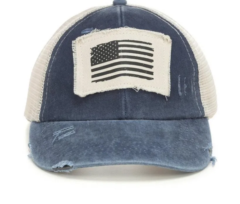 NYC Underground Flag Trucker Hat