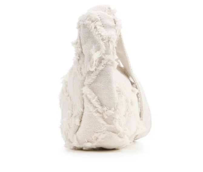 Olivia Miller Denim Crescent Handbag
