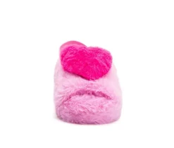 Olivia Miller Little Kid & Big Kid Protruding Heart Slippers