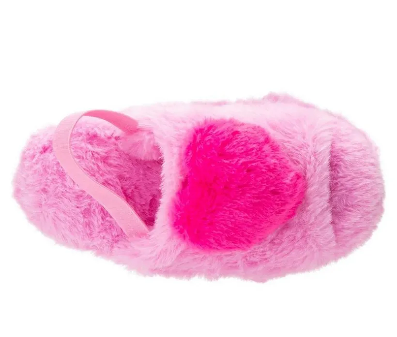 Olivia Miller Little Kid & Big Kid Protruding Heart Slippers