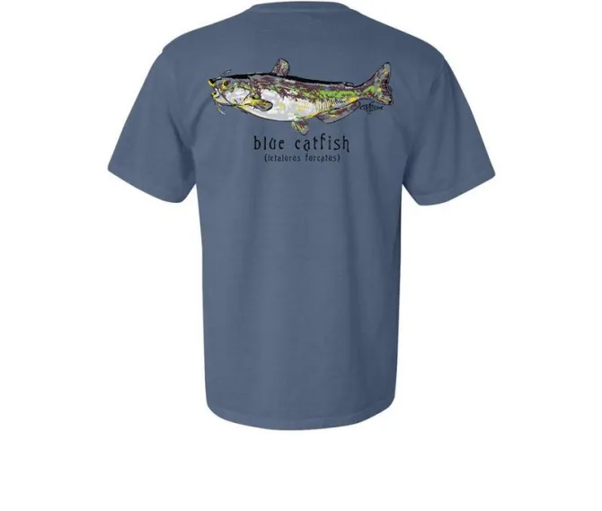 PHINS Blue Catfish Shirt