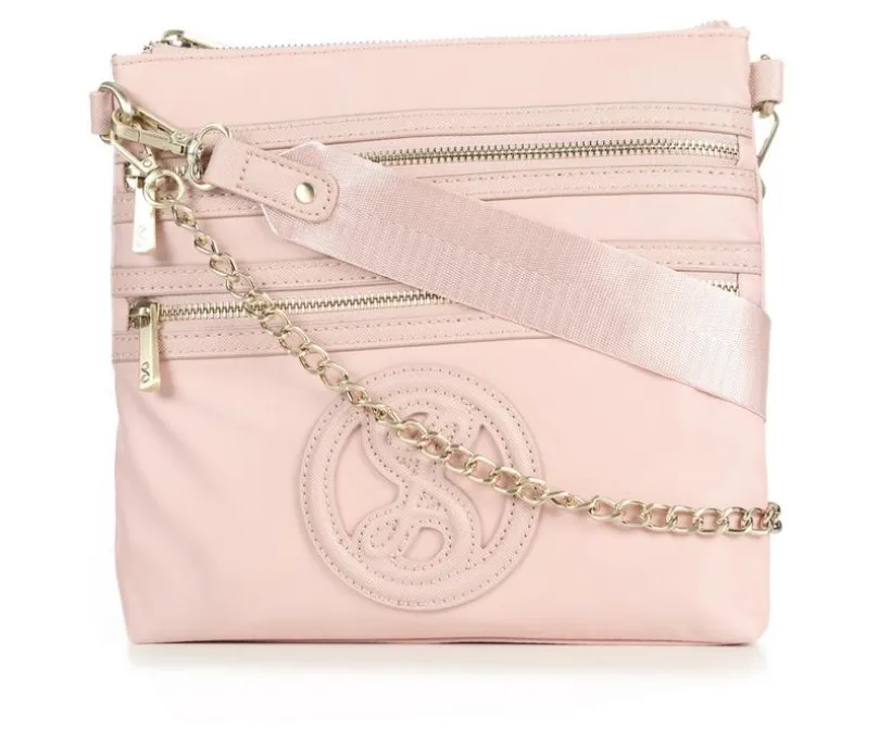 Sam & Libby Saffiano Trim Xbody Handbag