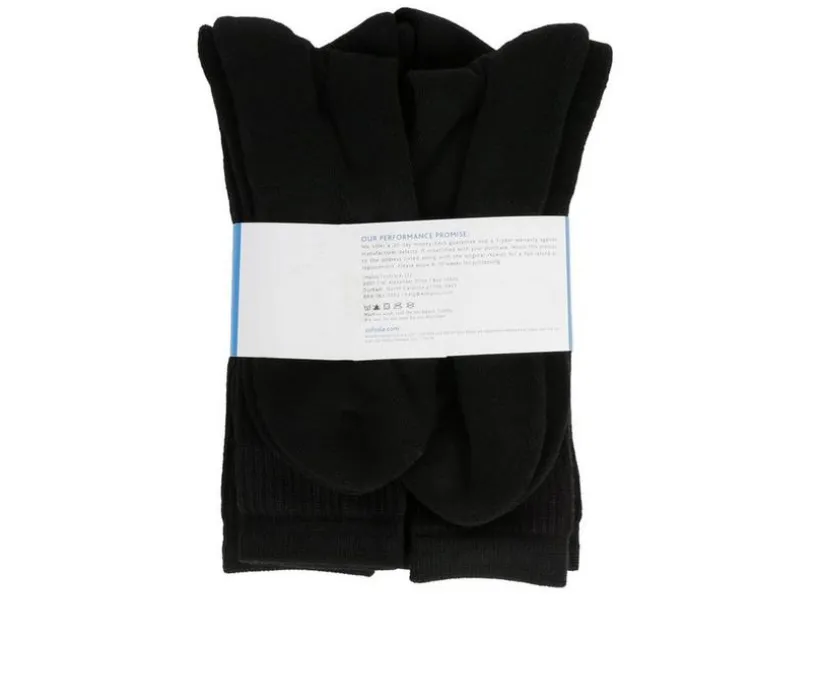 Sof Sole 6 Pair Comfort Cushioned Crew Socks
