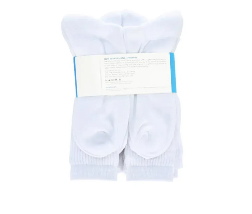 Sof Sole 6 Pair Comfort Cushioned Crew Socks
