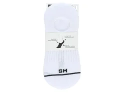 Steve Madden 6 Pack SM Logo Sneaker Liner HC Socks