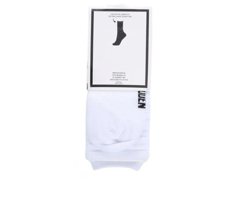 Steve Madden 2 Pack Solid Light Weight Slouch Sock Socks