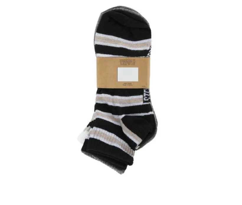 Steve Madden 6 Pack Women's Quarter Socks