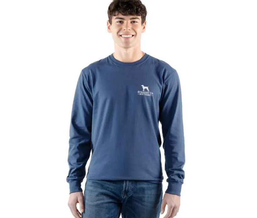 STRAIGHT UP SOUTHERN Country Boy Long Sleeve Tee