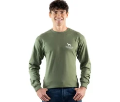 STRAIGHT UP SOUTHERN Duck Call Lab Long Sleeve Tee