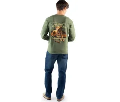 STRAIGHT UP SOUTHERN Duck Call Lab Long Sleeve Tee