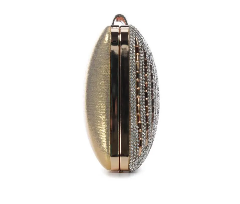 Vanessa Crystal Curve Clutch
