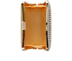Vanessa Crystal Curve Clutch