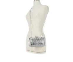 Vanessa Crystal Curve Clutch