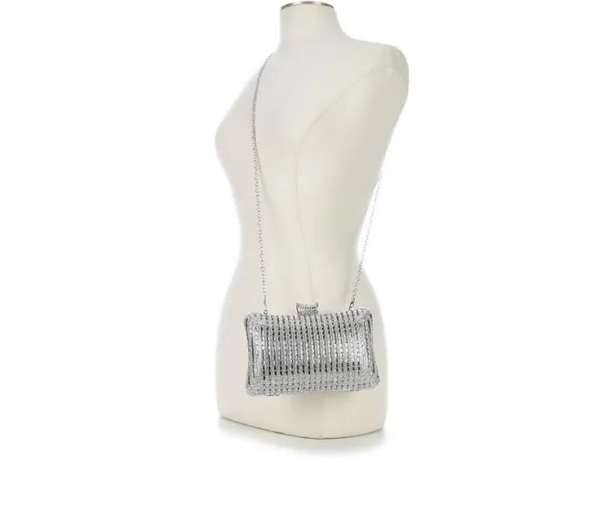Vanessa Crystal Curve Clutch