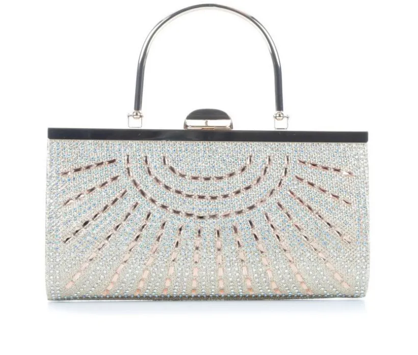 Vanessa Metal Frame Burst Bag