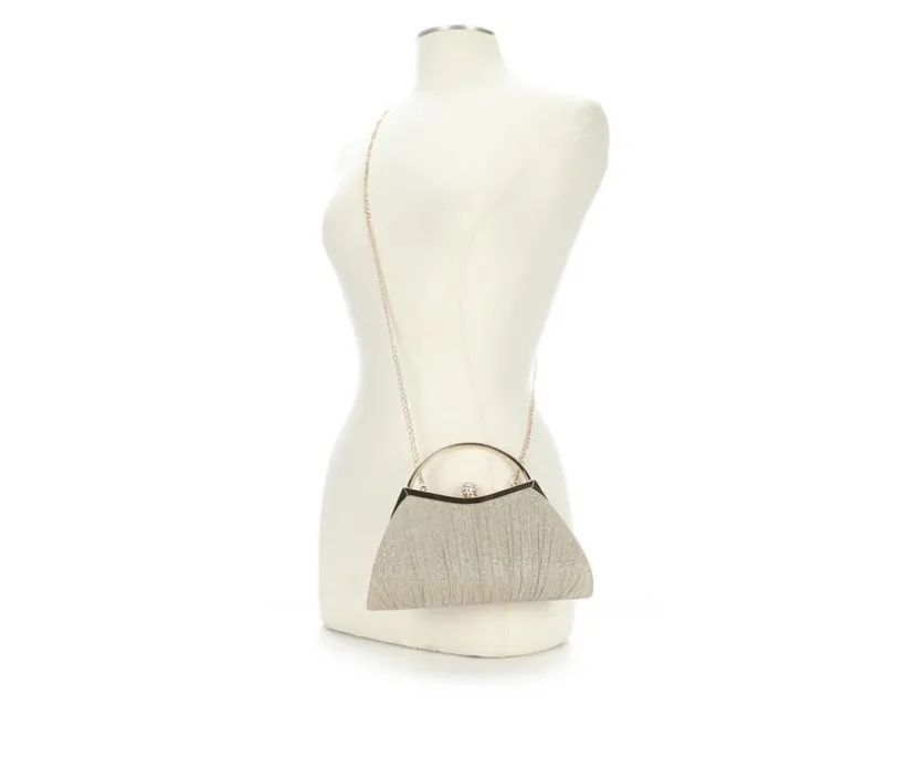 Vanessa Small Pleated Clutch with 2 straps