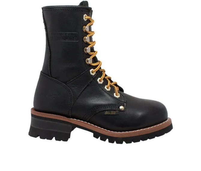 Women's AdTec 9" Logger Work Boots