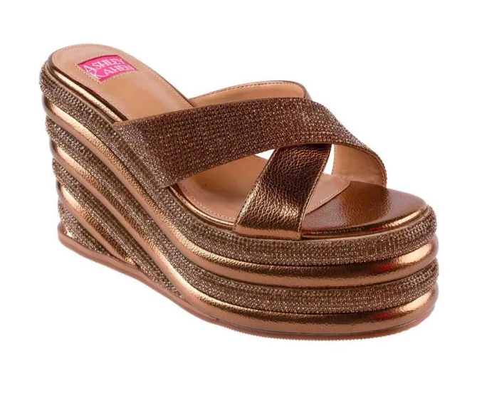 Women's Ashley Kahen Carnival Platform Wedge Sandals