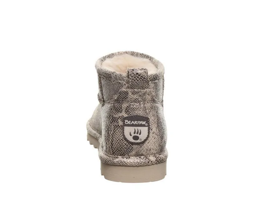 Women's Bearpaw Shorty Exotic Winter Boots